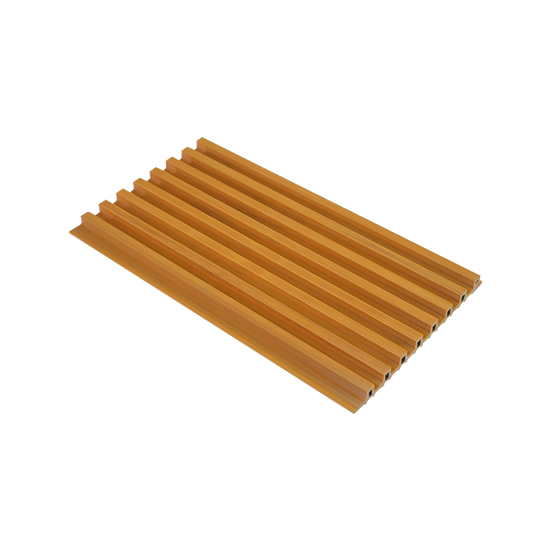 171 mm breed, 14 mm dik buiten PVC/ASA hout-kunststof composiet rooster met vinylcoating
