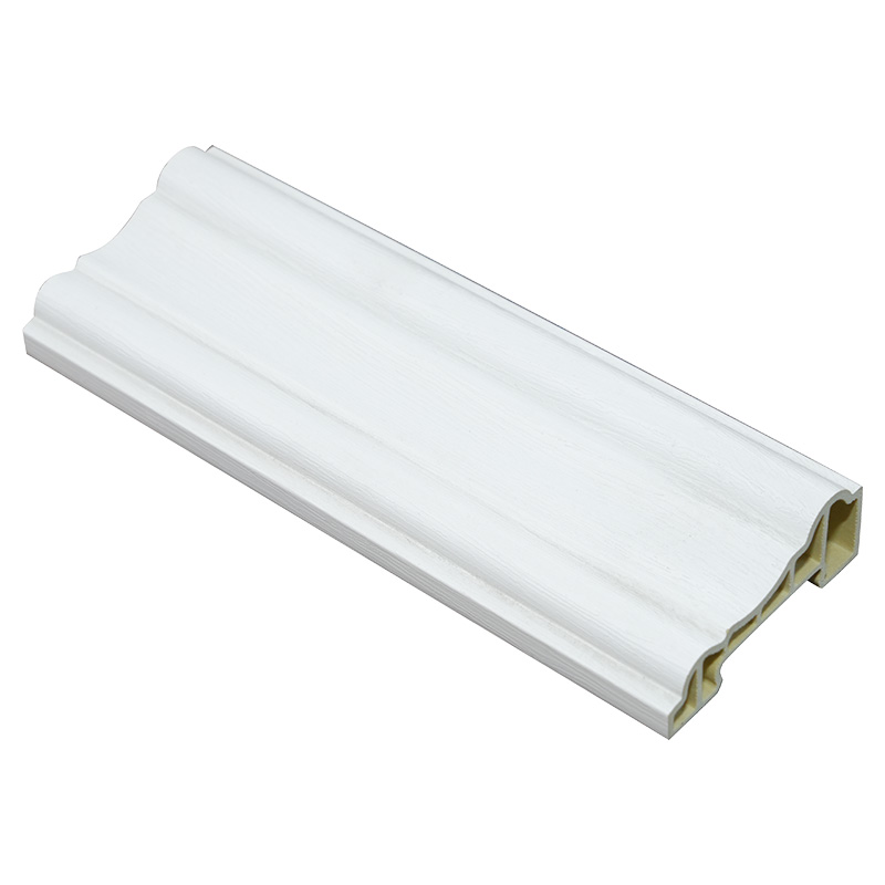 Decoratieve rand van 60 mm met PVC-filmafwerking met houtnerf